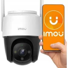 Cámara Seguridad Wifi Ip Exterior Imou Cruiser Se+ 1080p Fhd Color Blanco