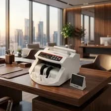 Contadora Billetes Maquina Cuenta Dinero Efectivo Escritorio Contador 60hz Rapida Precisa Comercio Oficina Negocio Caja Compacta Universal Resistente Profesional Automatica