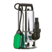 Bomba Sumergible Rowa Drain M750 Acero Inox Agua Sucia 1 Hp Plateado