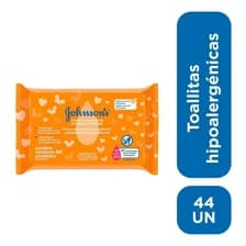 Pack X44 Toallitas Húmedas Limpieza & Suavidad Johnson's