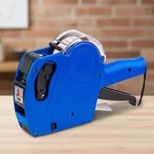 Etiquetadora De Precios 8 Dígitos Remarcadora + Etiquetas Azul