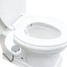 Bidet Para Inodoro Gadnic Cleanseat 200 Agua Fría 2 Boquillas Instalación Fácil Blanco