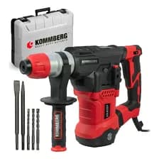 Rotomartillo Percutor Kommberg Kb-r32p-16 1500w Sds Plus Rojo Y Negro 50 Hz