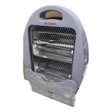 Estufa Halógeno Tower T-207 800w Cuarzo 2 Niveles Gris Oscuro