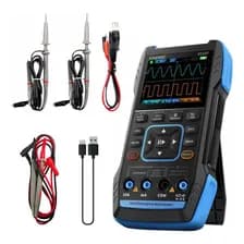 Osciloscopio Portatil Fnirsi 2c23t 2 Canales 10mhz 2 Sondas