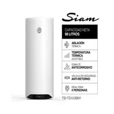 Termotanque Eléctrico Siam Tsi-tg100bm1 100l Blanco De Alta Recuperación