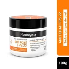 Crema Facial Neutrogena Intensive Antiedad Fps 22 100gr Momento De Aplicación Día Tipo De Piel Todo Tipo Todo Tipo De Piel