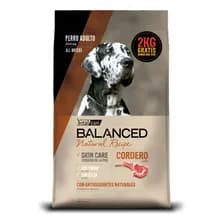 Alimento Vitalcan Natural Recipe Cordero Para Perro Todas Las Edades Los Tamaños Sabor Cordero De 17 kg
