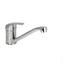 Grifería Canilla Monocomando Cocina Vann Motorarg Línea Vari Plateado Cromado
