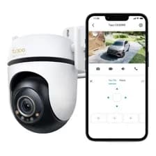 Camara De Seguridad Wifi Tp-link Tapo C530ws 360° 3k 5mp Exterior Con Lluvia Blanco