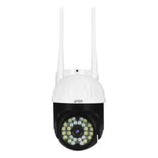 Camara De Seguridad Overtech Wifi Ov-62ptz Full Hd Impermeable Detección De Movimiento Visión Nocturna Infrarroja,... Blanco/negro
