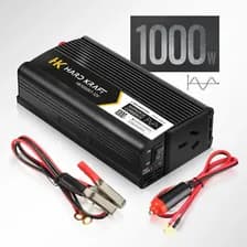 Inversor De Corriente 12v A 220v 1000w Onda Modificada Hard Kraft Conversor Power Inverter Starlink Auto Motorhome Camping