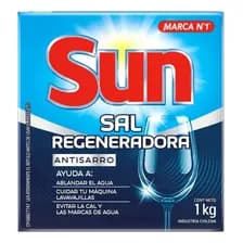 Sal Regenedora Para Máquina Lavavajilla Antisarro 1kg Sun