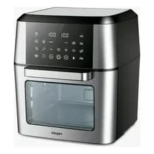 Freidora De Aire Sin Aceite Air Fryer Borgen 12 Lts 1700 W Plateado