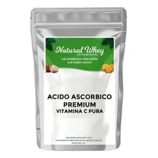 Suplemento En Polvo Natural Whey Vitamina C De Ácido Ascórbico Premium X 1kg Sin Sabor
