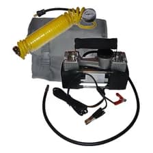Compresor Batería Portátil Iael Va-044 20l 1.469hp Gris