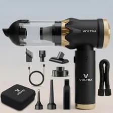 Aspiradora Sopladora Inalámbrica Voltra 3 En 1 Negro Potencia 180w 21kpa Blackedition