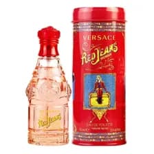 Perfume Versace Red Jeans 75ml Floral Frutal Mujer Spray