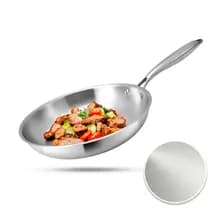 Sartén Acero Inoxidable Cuk By Gadnic 24cm Tri Ply Induccion Calor Uniforme Cocina