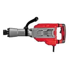 Martillo Demoledor Omaha 1700w 60j De-16hex Con Maletín Y Cinceles Rojo