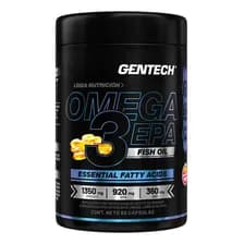 Suplemento Omega 3 Fish Oil Epa Dha 60 Cápsulas Blandas Gentech Sin Sabor