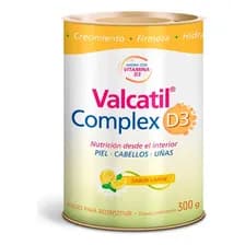 Valcatil Complex D3 Polvo Doypack Nutricion Piel Cabello Limón 300gr