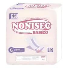 Pañales Adultos Nonisec Basico - Talle G X 50 Un Grande