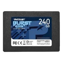 Disco Solido Ssd Patriot Burst Elite Gaming 240gb Sata 3 2,5 Color Gris