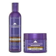 Kit Matizador La Puissânce Silver Para Cabello Rubio Y Con Canas