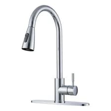 Griferia Monocomando Canilla Cocina Extensible Flexible Cromado Mst-41106 Neró Premium