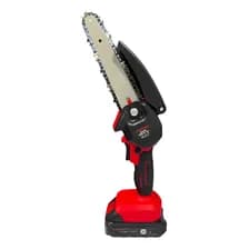 Mini Motosierra Inalambrica Recargable Portatil 4-6 Pulgadas Bateria De Litio Color Rojo