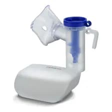 Nebulizador Piston Portatil Silencioso Adultos Pediatrico Compresor 220v Comun Femmto Blanco
