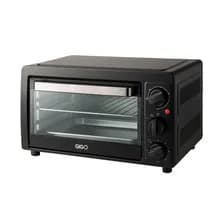 Horno Electrico De Mesa Gigo 15lts 1300w Grill 3 Niveles Temporizador Color Negro