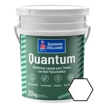 Sherwin Williams Membrana Color Blanco 20 Kg Poliuretanica Liquida Techo Quantum Mate
