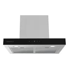 Extractor Purificador Cocina Smartbuy Digital Negro 60 Cm Color Plateado