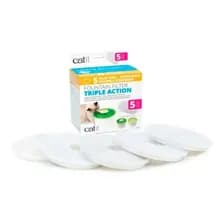 Repuesto Catit Filtros X5u. Triple Accion Bebedero Gatos Color Blanco