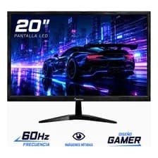 Monitor 20 Led Hd Hdmi Vga | Harrison Negro