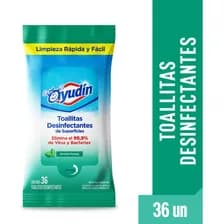 Ayudin Toallitas Desinfectantes Flowpack Fresco X 36