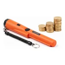 Detector De Metales Gadnic Con Indicador De Profundidad Escaneo 360° Oro Plata Naranja