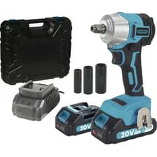 Llave Impacto Inalámbrica Orebro Brushless 350nm Hexagonal Azul Claro