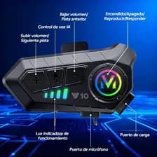 Intercomunicador Casco Bluetooth Moto Manos Libres Mr Ituz