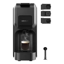 Cafetera Espresso Cecotec Freestyle Compact Molido Y Capsula Negro