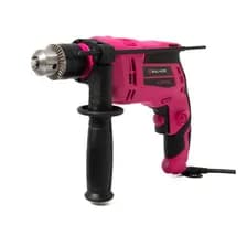 Taladro Atornillador Percutor 600 Watts 13mm Tphr1300 Salkor Color Rosa Chicle Frecuencia 50