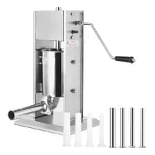 Maquina Embutidora Chorizo 5 Lts Manual Carnic Acero Inox