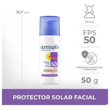 Dermaglos Protector Solar Fps 50 Facial X50 Gr (tono 2 - Medio)