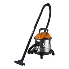 Aspiradora Industrial Lusqtoff La-1500mm 1400w 15 Litros Acero Inoxidable/negro
