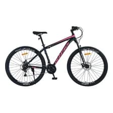 Bicicleta Mtb Overtech R29 Q5 21v Freno A Disco Shimano 12x Color Negro/rosa/blanco Tamaño Del Cuadro M