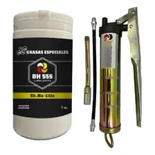 Engrasadora Manual 400 Cc + 1 Kg Grasa Roja Litio Mu Bh 555