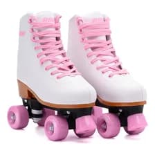 Patín Artístico Rbw Extensible Y Regulable 4 Ruedas Rainbow Color Rosa Talle De Los Patines S 31 Al 34 Tamaño De Las Ruedas 5.4 Cm 54 Mm