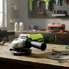 Amoladora Angular Kroner 115mm Profesional 900w Premium Color Verde Frecuencia 50 50 Hz/60 Hz